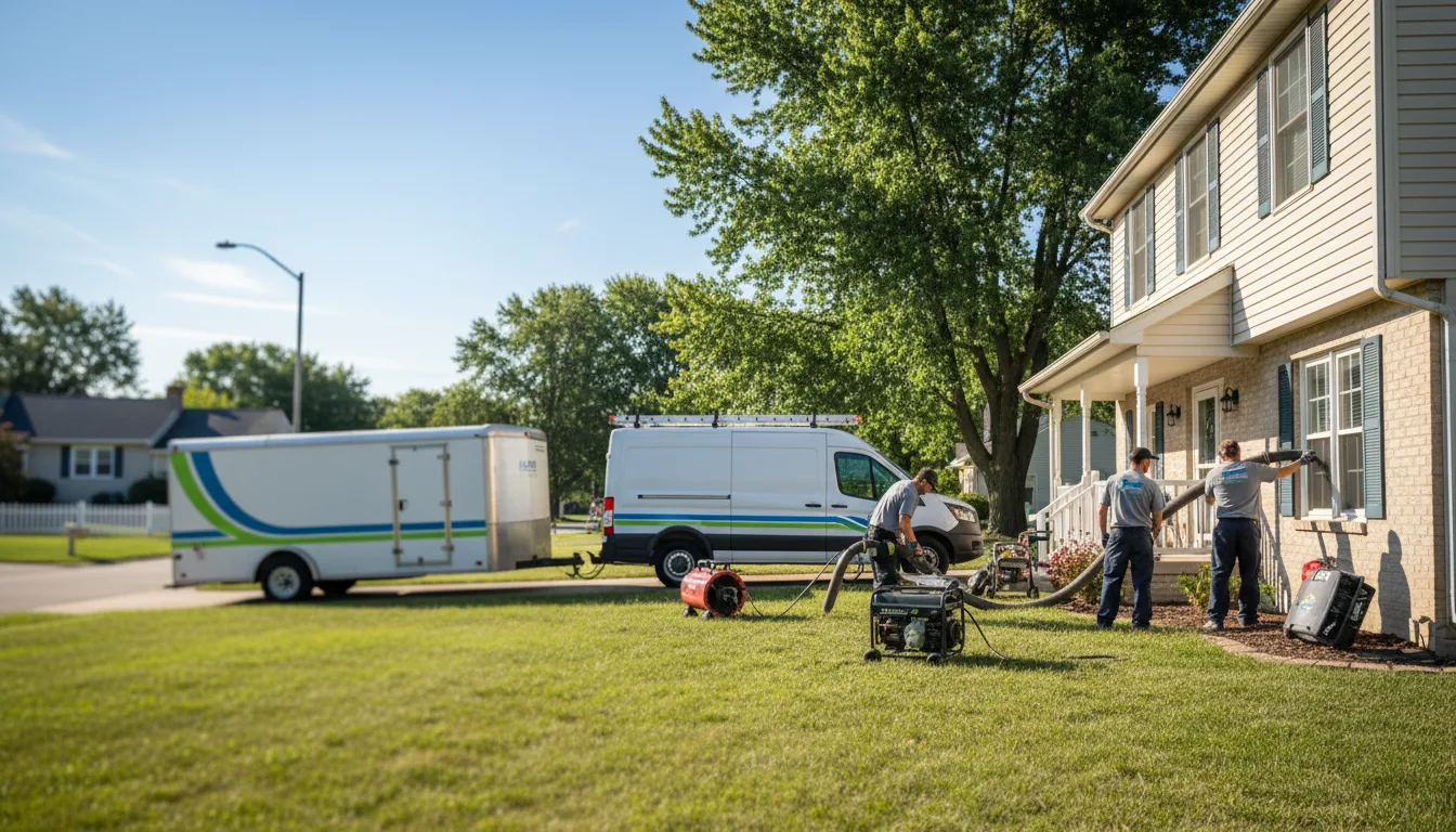 Flooded Basement Restoration And Cleanup With Repair in Campton, NH near me